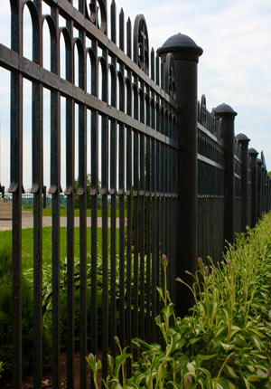 Image: Iron Fence.